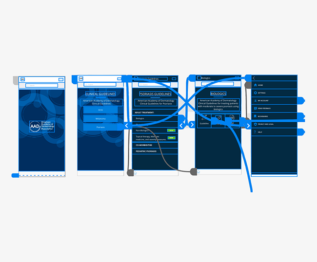 image depicting prototype of mobile app